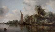 Salomon van Ruysdael Paysage oil on canvas